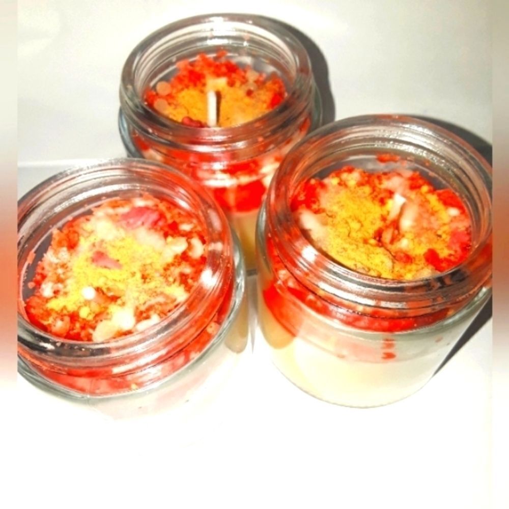 Hand Crafted Frozen Custard dessert candle - Picture 3 of 13